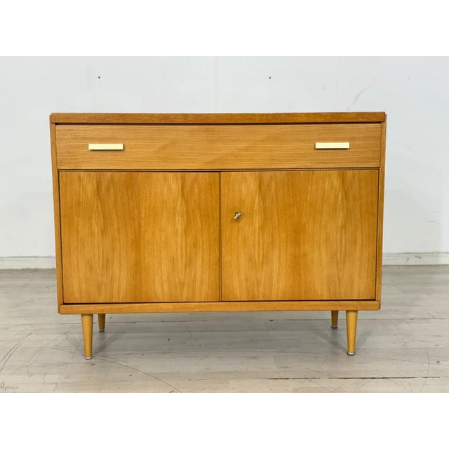 Mid-Century Modern Sideboard in Elm, 1960s For Sale - Image 11 of 11