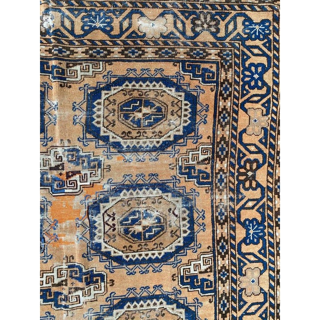 Antique Turkmen Bokhara Rug, 1920s For Sale - Image 9 of 16