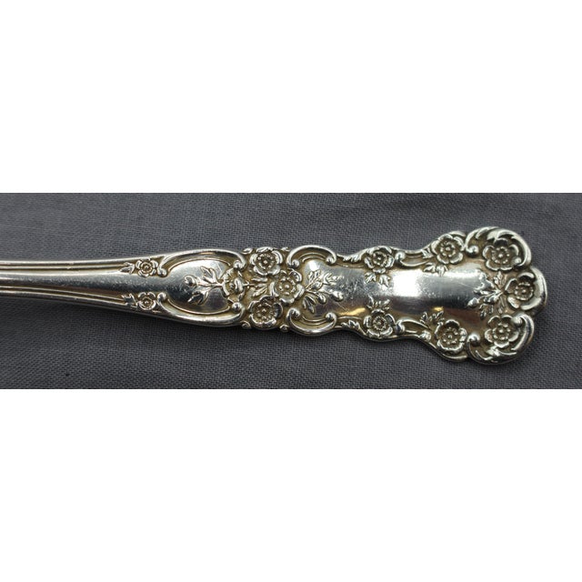 Early 20th Century Set of Six Sterling Silver Luncheon Forks by Gorham For Sale - Image 5 of 6