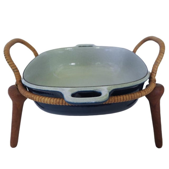 Mid-Century Modern Dutch Anker-Line Oven by Quistgaard and Nissen for Forenetede Jernstøberier, 1950s For Sale - Image 3 of 14