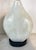 Stylish Currey & Company Modern White Alabaster Table Lamps Pair, showroom floor samples