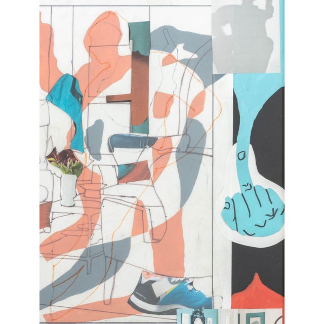 2010s Pieter Schoolwerth "Fuck Me #00" Mixed Media, 2017 For Sale - Image 5 of 10