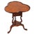 Brown Traditional Burled Clover Table For Sale - Image 8 of 8
