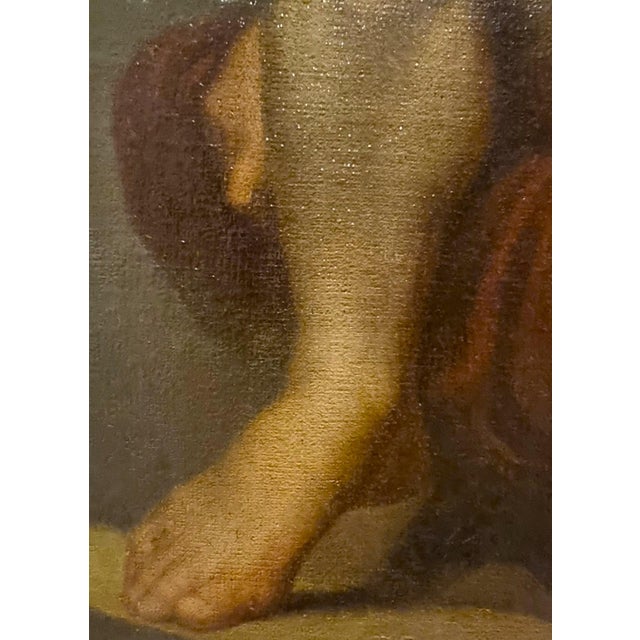 Luigi Sabatelli, Nude Man, 1800s, Oil on Canvas For Sale - Image 8 of 11