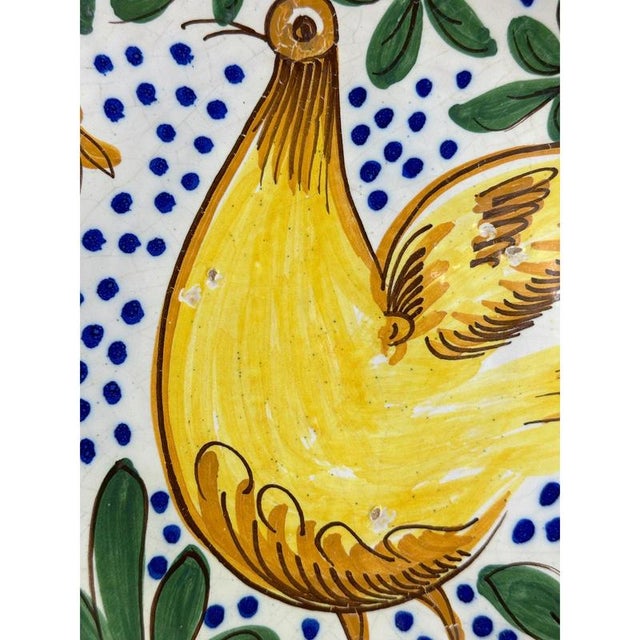 Antique Hand-Painted Plate, Manises, Spain, Late 19th Century For Sale - Image 6 of 11