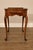 Statton Queen Anne Style Cherry Tea Table For Sale - Image 17 of 18