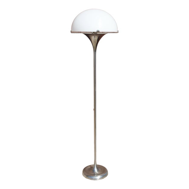 Vintage Verner Panton Style Floor Lamp, 1960s For Sale