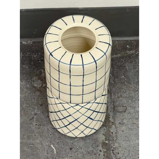Circa 2016 Rebecca Atwood Designs Ceramic Vase For Sale - Image 10 of 12