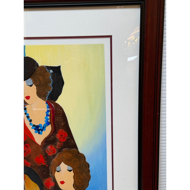 Itzchak Tarkay Debbie & Donna Serigraph + Certificate of Authenticity For Sale - Image 9 of 12