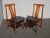 1970s Mid Century Danish Modern Teak Black Side Chairs by Borneo Int'l - a Pair For Sale - Image 5 of 13