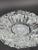 Vintage Clear Glass Rose Etched Vanity Trinket Dish- Scalloped Edges For Sale - Image 18 of 18
