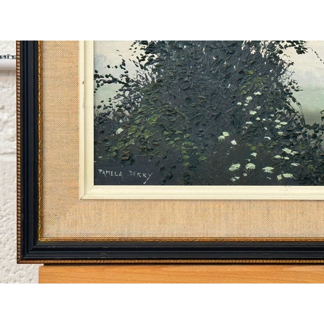 Hedgerow & Fields with Wild Flowers in an Overcast English Countryside Landscape 1985 For Sale - Image 4 of 17