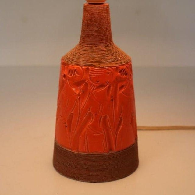 Stone Vintage Ceramics Table Lamp by Fratelli Fanciullacci, 1960s For Sale - Image 7 of 12