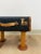 Wood Vintage Leather Walking Suitcase Side Table With Legs Eclectic Accent, Rare For Sale - Image 7 of 11