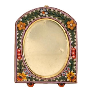 Midcentury Italian Micromosaic Picture Frame For Sale
