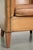 Sheepskin Club Armchair Light Cognac with Decorative Nails For Sale - Image 12 of 14