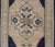 Traditional Vintage Turkish Oushak Rug With Beige Field and Navy Blue Accents 2 X 3 For Sale - Image 3 of 8
