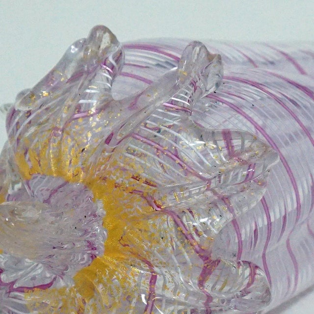 Small Murano Glass Sweet Pepper Fruit in Canne Glass, 1960s For Sale - Image 6 of 8