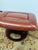 Stressless Faux Leather Footstool For Sale - Image 9 of 12