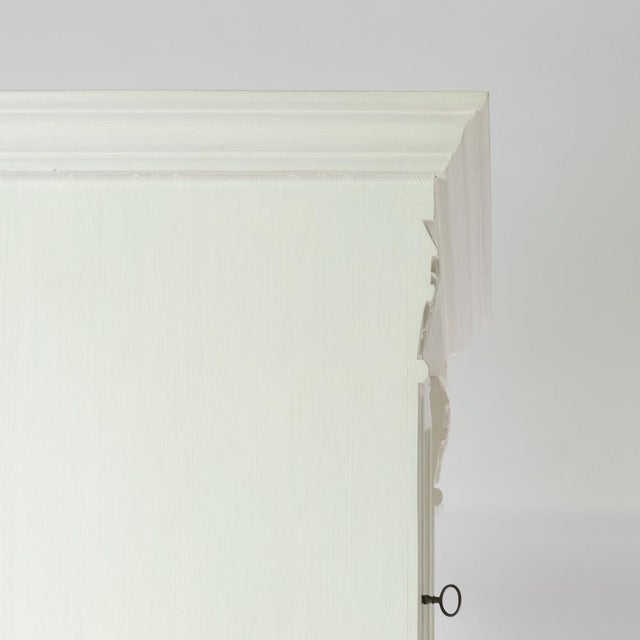 White Kitchen Cabinet in Softwood and Pine For Sale - Image 8 of 9