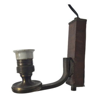 Art Deco Wall Lamp, Czechoslovakia, 1950s For Sale