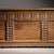 German Handcrafted Oak Chest with Rustic Carvings For Sale - Image 15 of 17