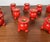 Mid-Century Traditional Swedish Wooden Christmas Candleholders, 1960s, Set of 12 For Sale - Image 4 of 13