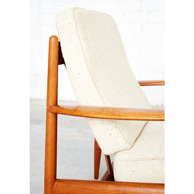 Mid-Century FD118 Easy Chair in Teak by Grete Jalk for France & Søn, 1960s For Sale - Image 10 of 17
