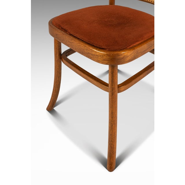 Set of Four (4) Bentwood Model 811 Styled Dining Chairs in the Manner of Josef Frank & Josef Hoffmann for Stendig, Usa, C. 1970s For Sale - Image 14 of 17