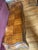 Queen Anne Heritage Furniture Walnut Console Table With Matching Upholstered Settee For Sale - Image 3 of 4