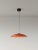 Medium Red Headhat Plate Pendant Lamp by Santa & Cole For Sale - Image 4 of 12