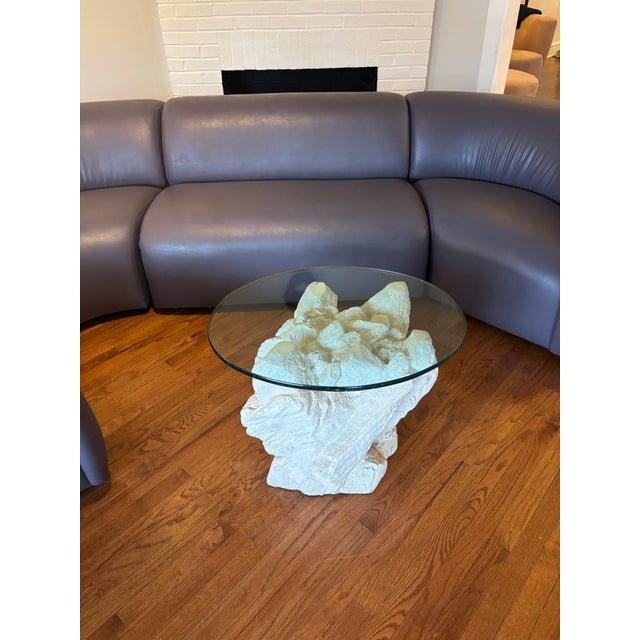 This is an original SIRMOS piece, dating to the 1970s. Its plaster base is a classic silhouette that SIRMOS produced. The...