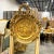 Elevate your space with this charming French Baroque style floor mirror, beautifully refinished in a soft distressed white...