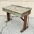 Antique French Primitive Rustic Green Distress Painted Flip Top Wood School Desk For Sale - Image 4 of 17