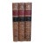 Beautiful Antique Leather Bound Books Sir James Mackintosh Works 3 Volume Set Victorian Library Home Decor For Sale