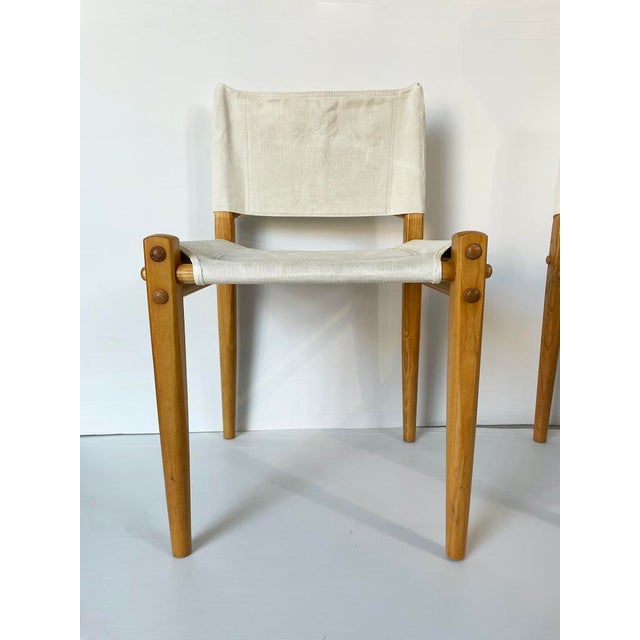 Zanotta Vintage Linda Chairs from Zanotta, 1970s, Set of 2 For Sale - Image 4 of 18