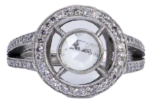 Late 20th Century Rose Diamond Ring, Size 6.25