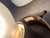 Brown Vintage Ceiling Lamp in Opaline from Philips, 1980s For Sale - Image 8 of 11