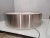 Mid-Century Modern Large Ceiling Light in Aluminum and Wood with Milky Acrylic Glass Lampshade, 1980s For Sale - Image 3 of 11