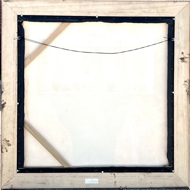 Rene Chavelle, Large Trompe L'oeil Oil Painting Rene Chavelle Belgian Photo Realist Peppers, c.1980's For Sale In Miami - Image 6 of 15