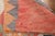 1970s Vintage Handmade Wool Cotton Orange Runner Rug For Sale - Image 10 of 11