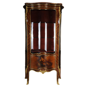 Antique Louis XV Napoleon III Display Cabinet, 1880