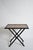 Ebonised wood faux bamboo table, 1960s. Height: 76 cm - 29.92 in Length: 83 cm - 32.68 in Width: 57 cm - 22.44 in