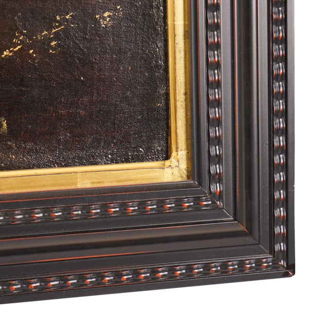 Traditional Abraham Hondius, Dutch Golden Age Oil on Canvas of a Stag Hunt, 1660-80 For Sale - Image 3 of 6