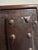 Antique Rustic Wooden Wall-Mounted Key Cabinet, 9 Hooks For Sale - Image 11 of 12