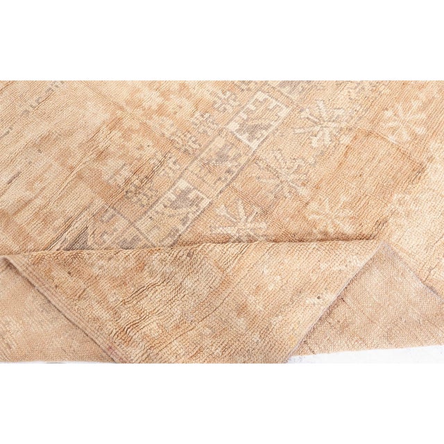 1940s Exquisite 1940s Turkish Oushak Rug For Sale - Image 5 of 7