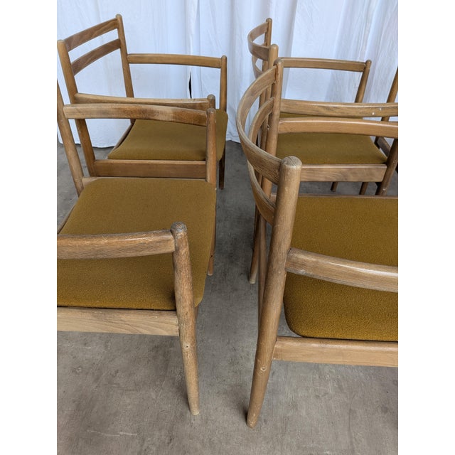 Mid-Century Armchairs from Stol Kamnik, Yugoslav, 1970s, Set of 6 For Sale - Image 14 of 18