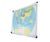 This rare antique classroom pull-down world history map, titled "Colonial Powers 1783," is part of the Knowlton-Wallbank...