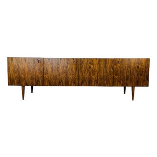 Scandinavian Rosewood Sideboard with Tapered Legs, 1960 For Sale