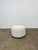 Modern White Mohair Ottoman For Sale In Los Angeles - Image 6 of 8